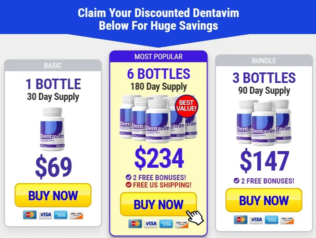 Dentavim As An All-natural Supplement For Oral Health And Wellness
